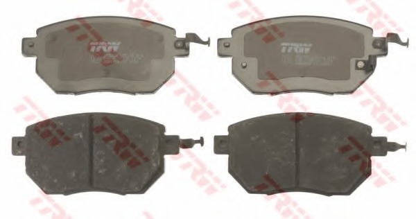 GDB3416 TRW Колодки тормозные передние