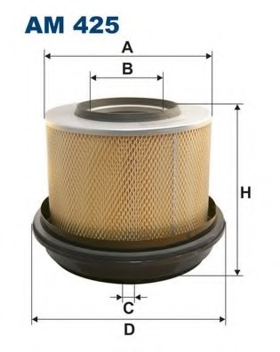 AM425 FILTRON Фильтр воздушный Filtron