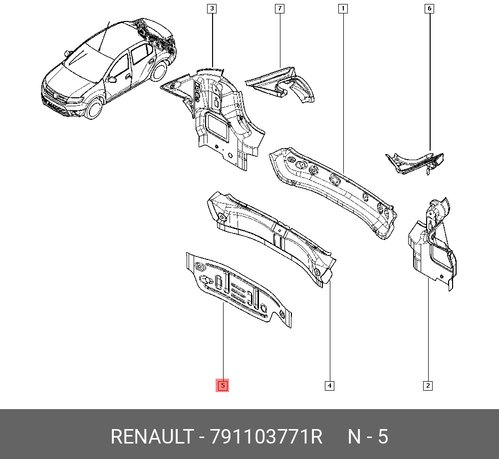 791103771R RENAULT -