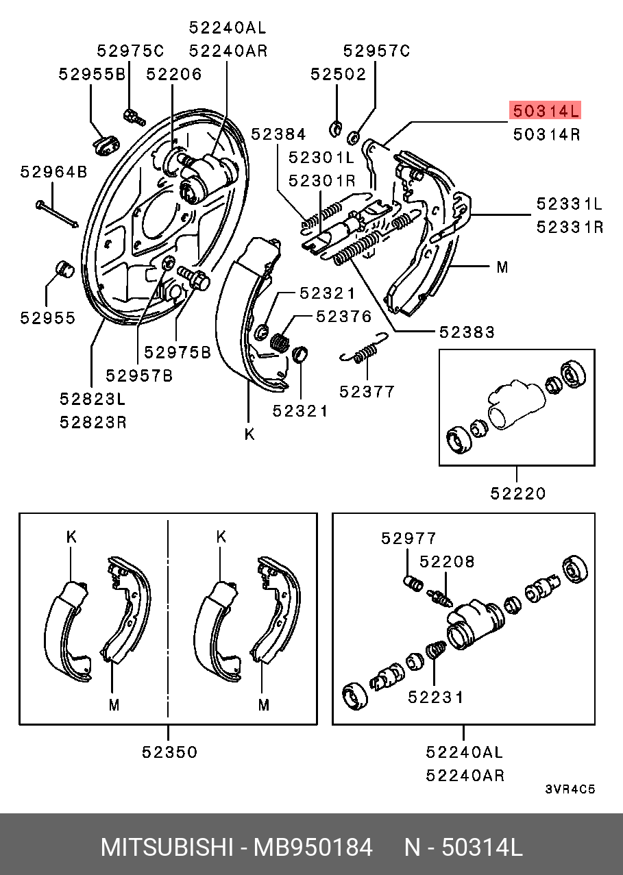MB950184 MITSUBISHI -