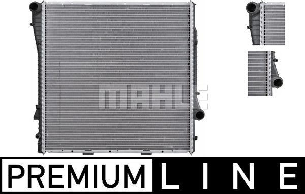 CR565000P MAHLE/KNECHT Радиатор охлаждающей жидкости