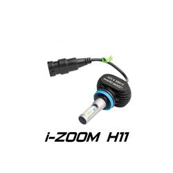 H11 Optima LED i-ZOOM, Seoul-CSP, Warm White, 9-32V, комплект 2 лампы OPTIMA IH11WW