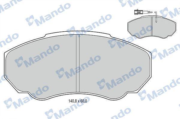 MBF015029 MANDO ТОРМОЗНЫЕ КОЛОДКИ