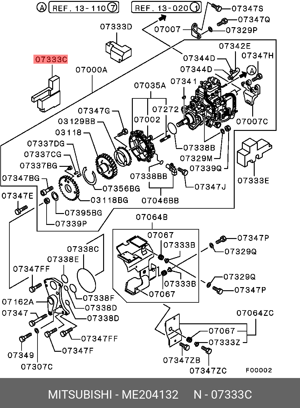 ME204132 MITSUBISHI -