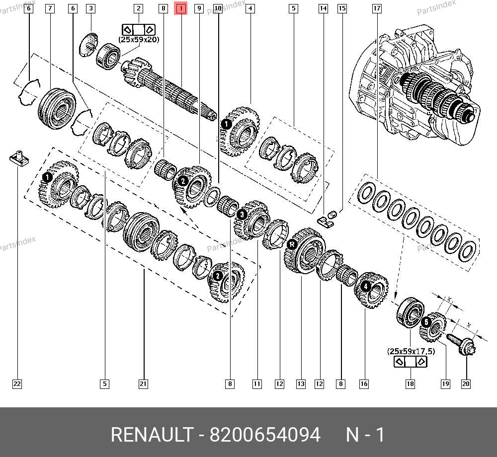 8200654094 RENAULT -