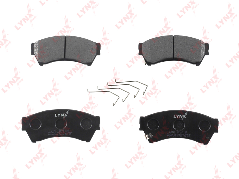BD5118 LYNX Колодки тормозные