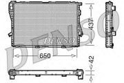 DRM05068 DENSO Радиатор