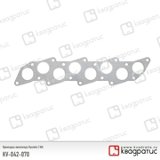 KV042070 КВАДРАТИС Прокладка коллектора Hyundai / KIA