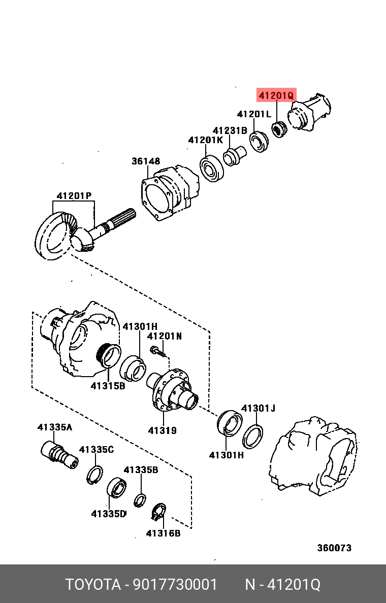 9017730001 TOYOTA ГАЙКА МЕТАЛЛИЧЕСКАЯ