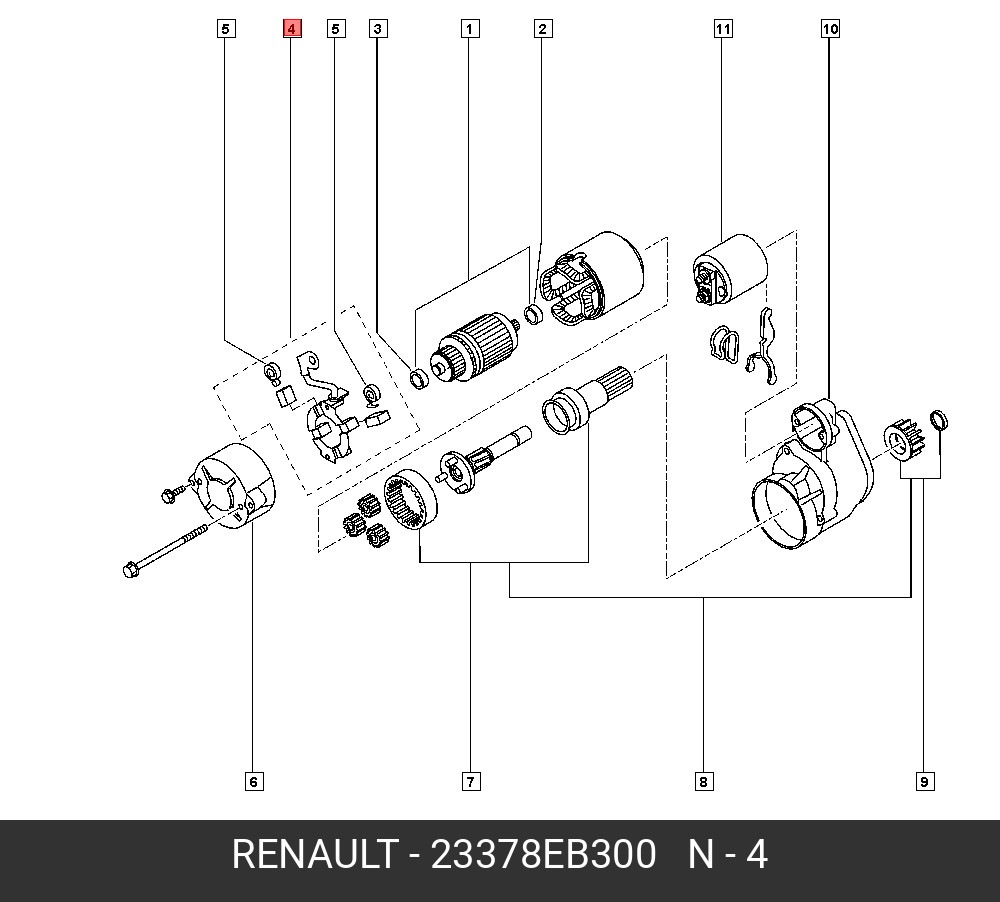 23378EB300 RENAULT Деталь