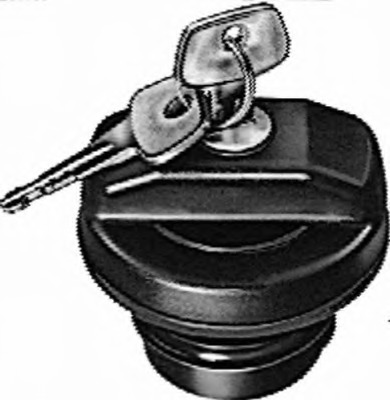 8XY006481001 HELLA Крышка топливного бака с замком UNIVERSAL 44,5x60,5mm HELLA 8XY 006 481-001