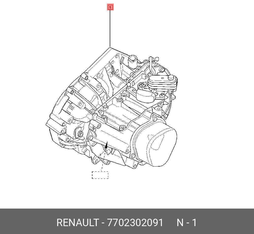 7702302091 RENAULT -