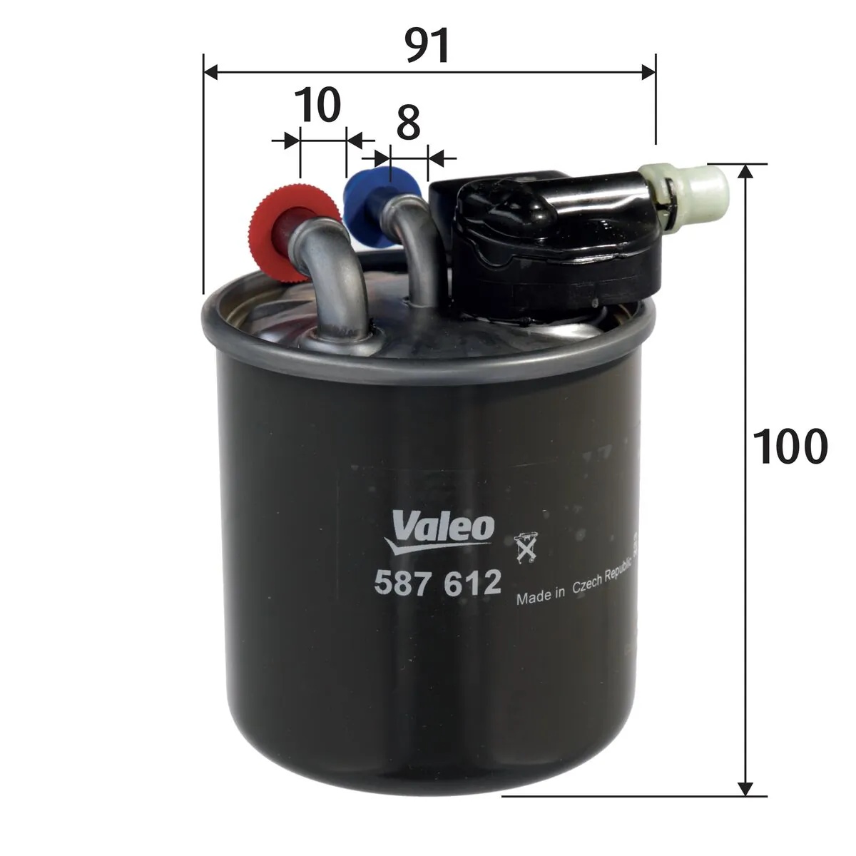 587612 VALEO Фильтр топливный