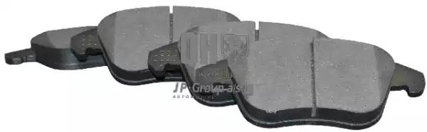4163601519 JP GROUP Комплект тормозных колодок, дисковый тормоз
