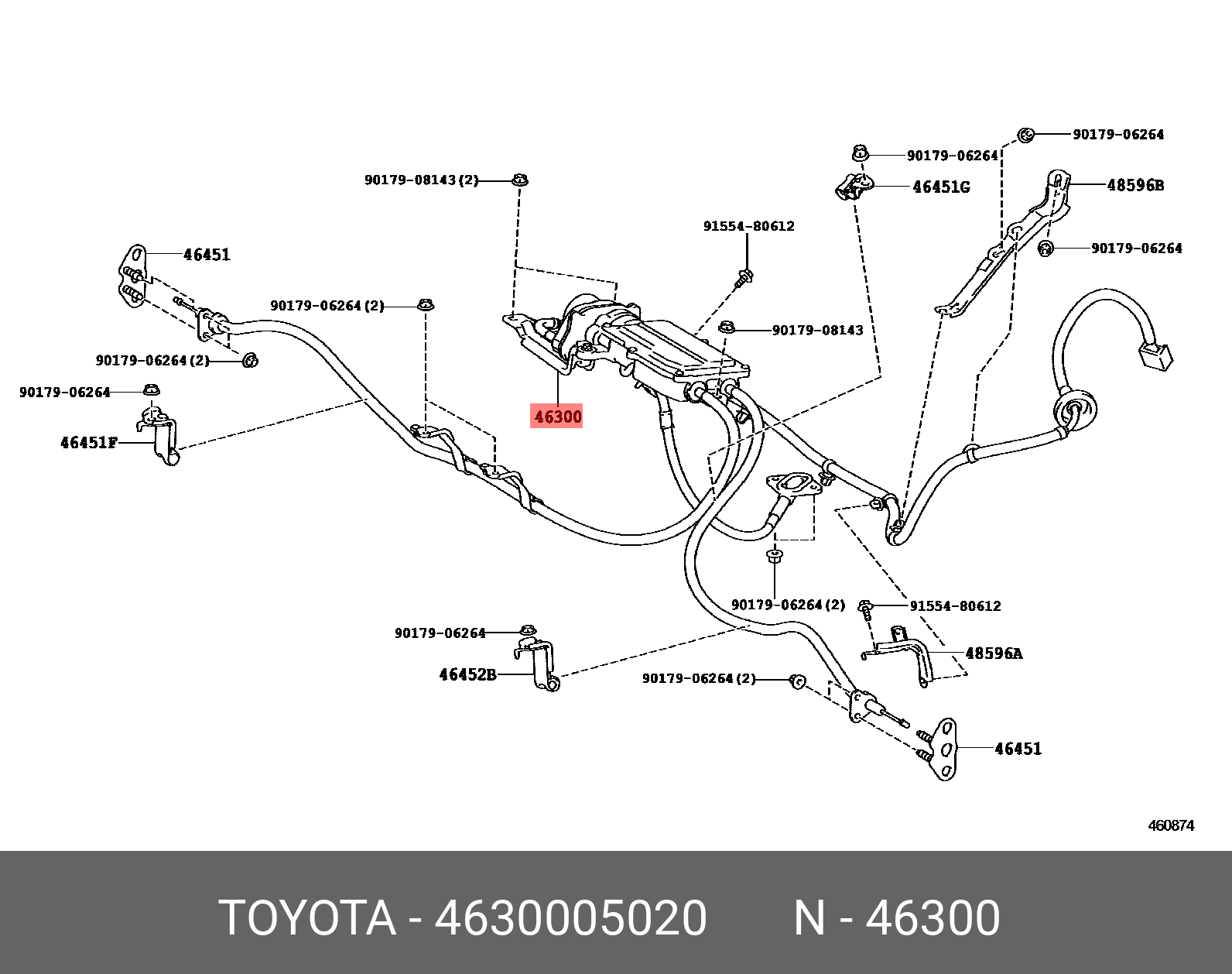 4630005020 TOYOTA Актуатор