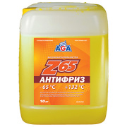 AGA044Z AGA Антифриз, готовый к применению, желтый, -65С, 10 кг, G-12++