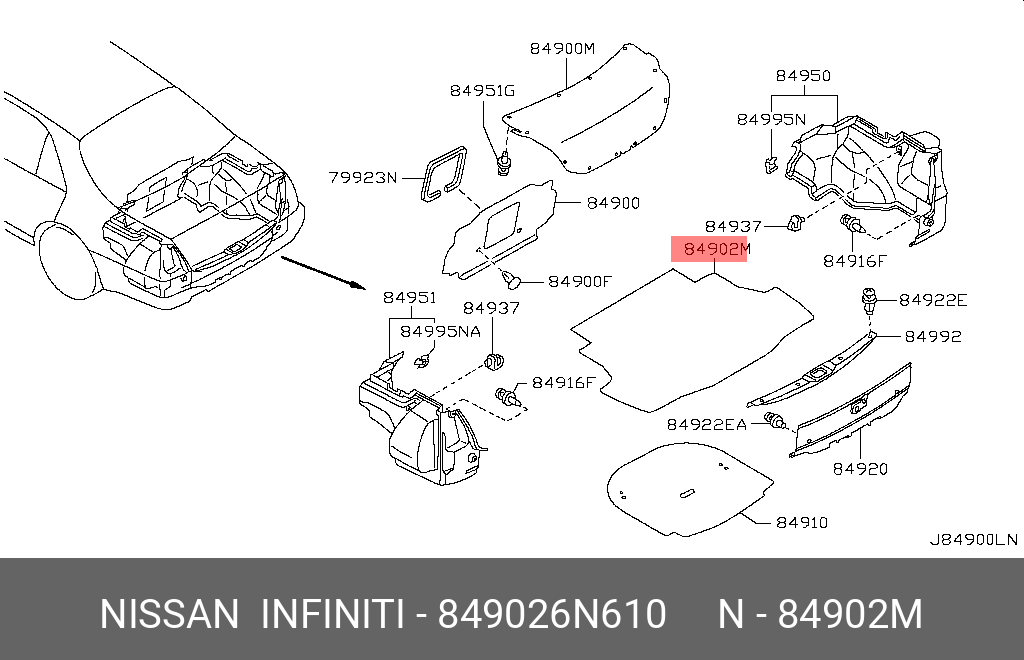 849026N610 NISSAN -