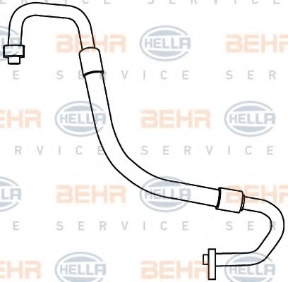 9GS351337461 HELLA Трубопровод высокого / низкого давления, кондиционер