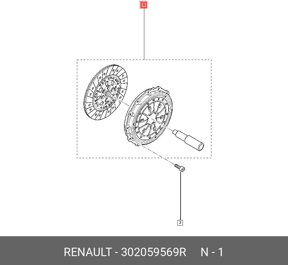 302059569R RENAULT -