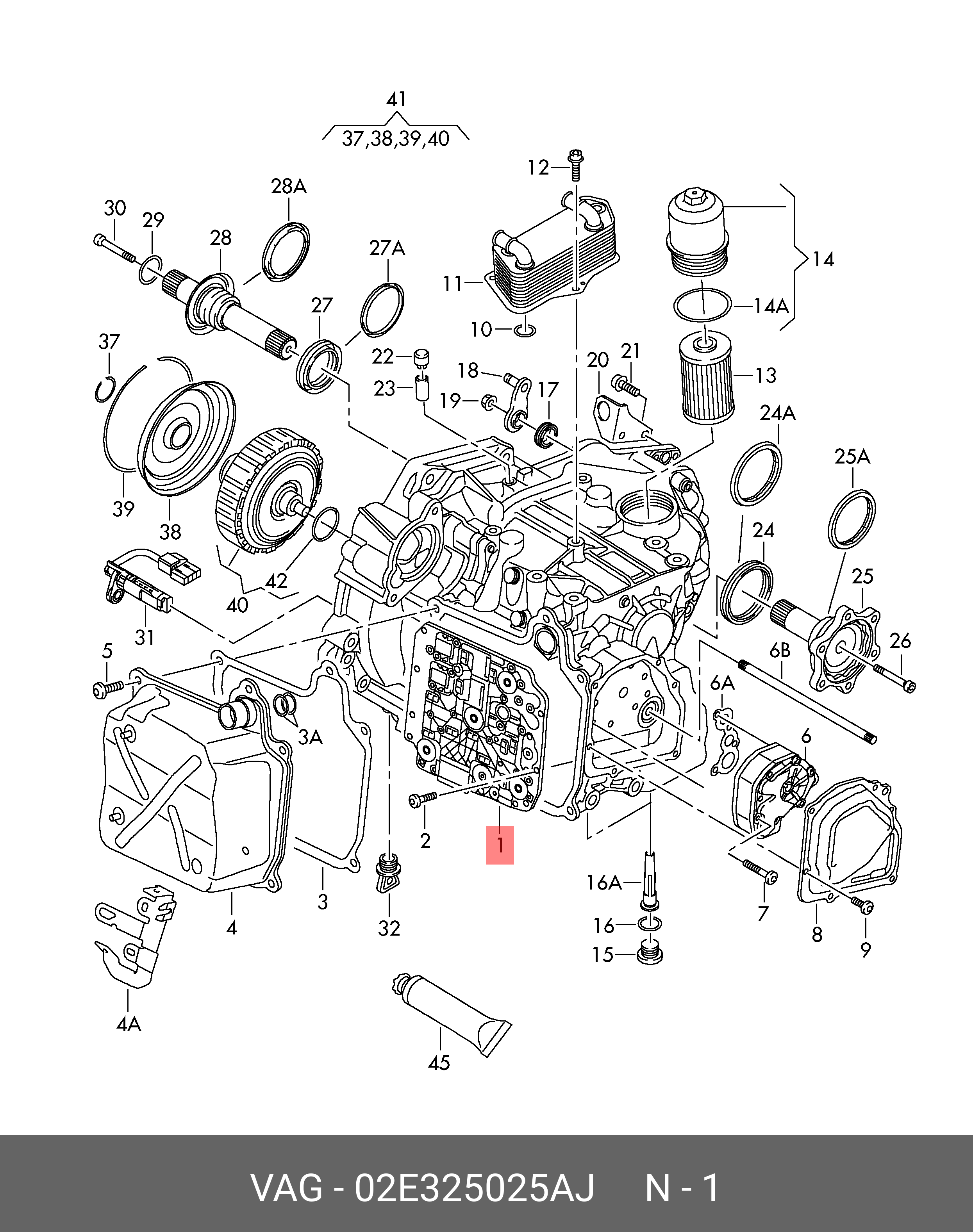 02E325025AJZ7A VAG 