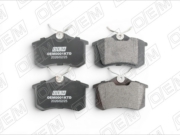 OEM0001KTD O.E.M. Колодки тормозные дисковые Skoda Octavia 2004-2013
