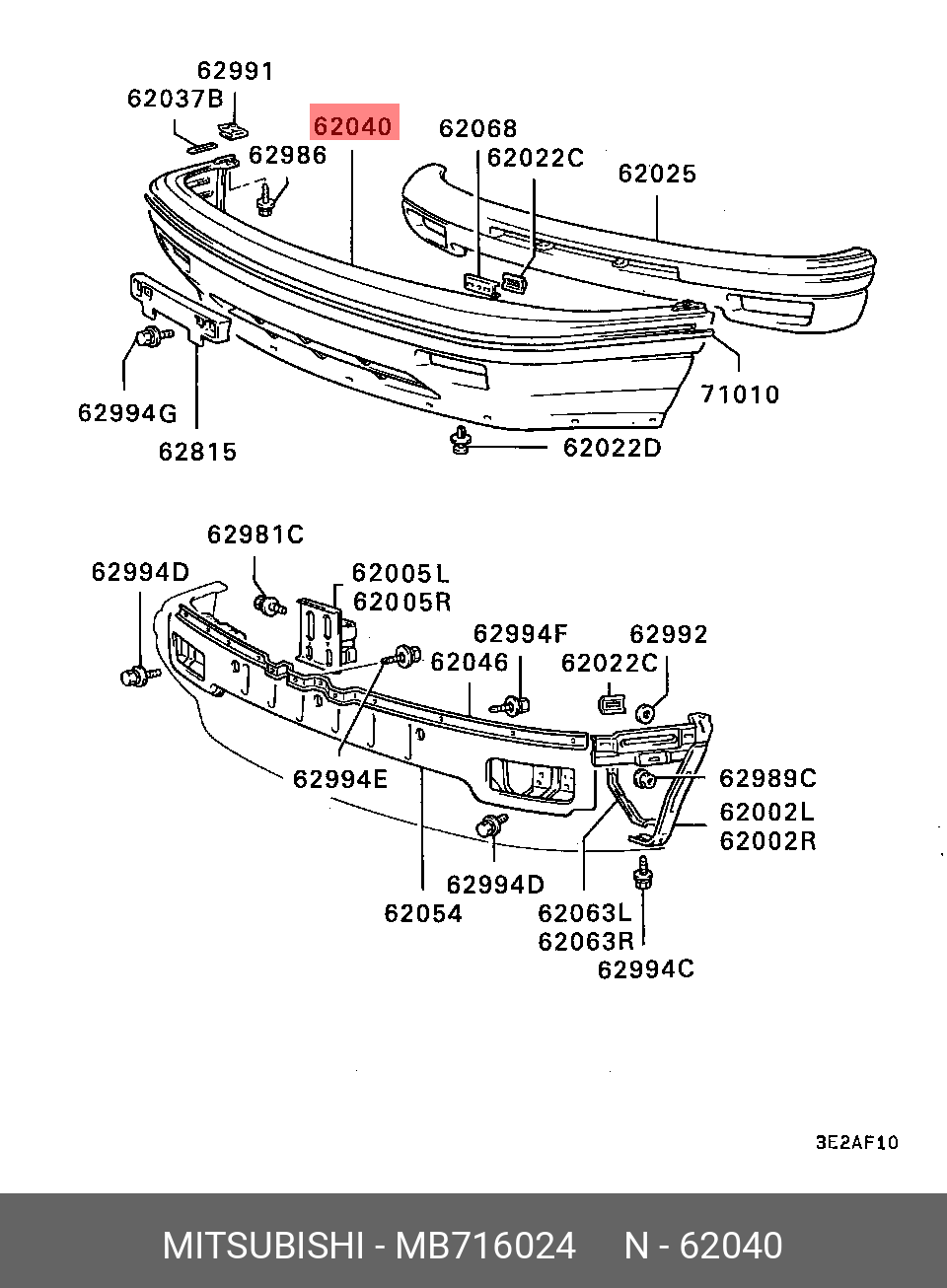 MB716024 MITSUBISHI 