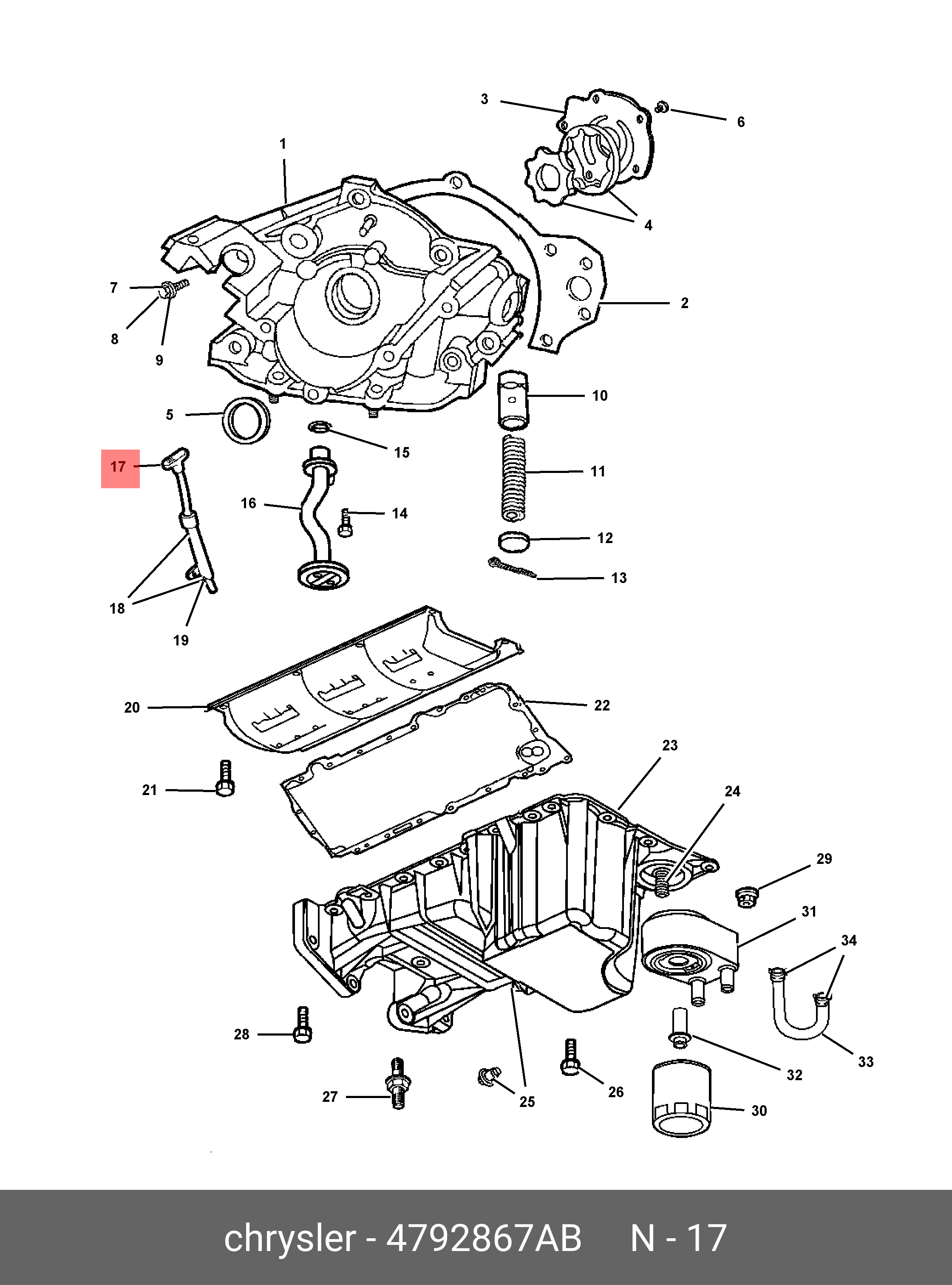04792867AB CHRYSLER -