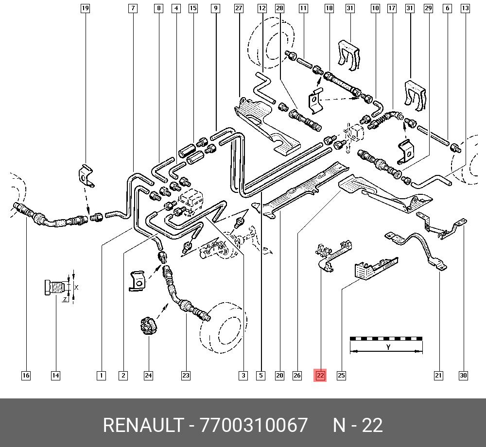 7700310067 RENAULT 