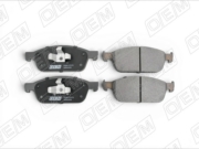OEM0127KTD O.E.M. Колодки тормозные дисковые передние Ford Kuga 2012-2019 ширина 180 мм