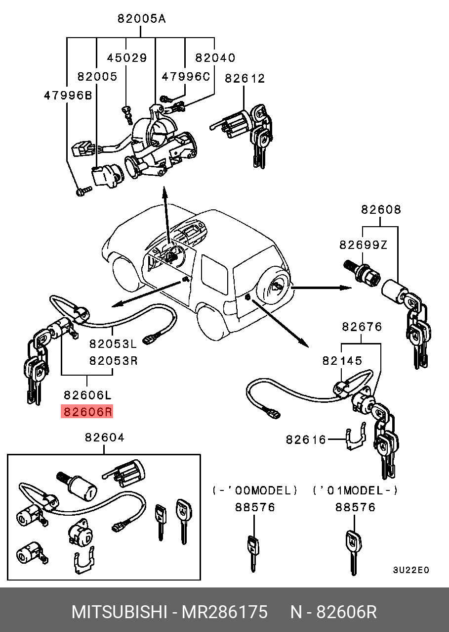 MR286175 MITSUBISHI 