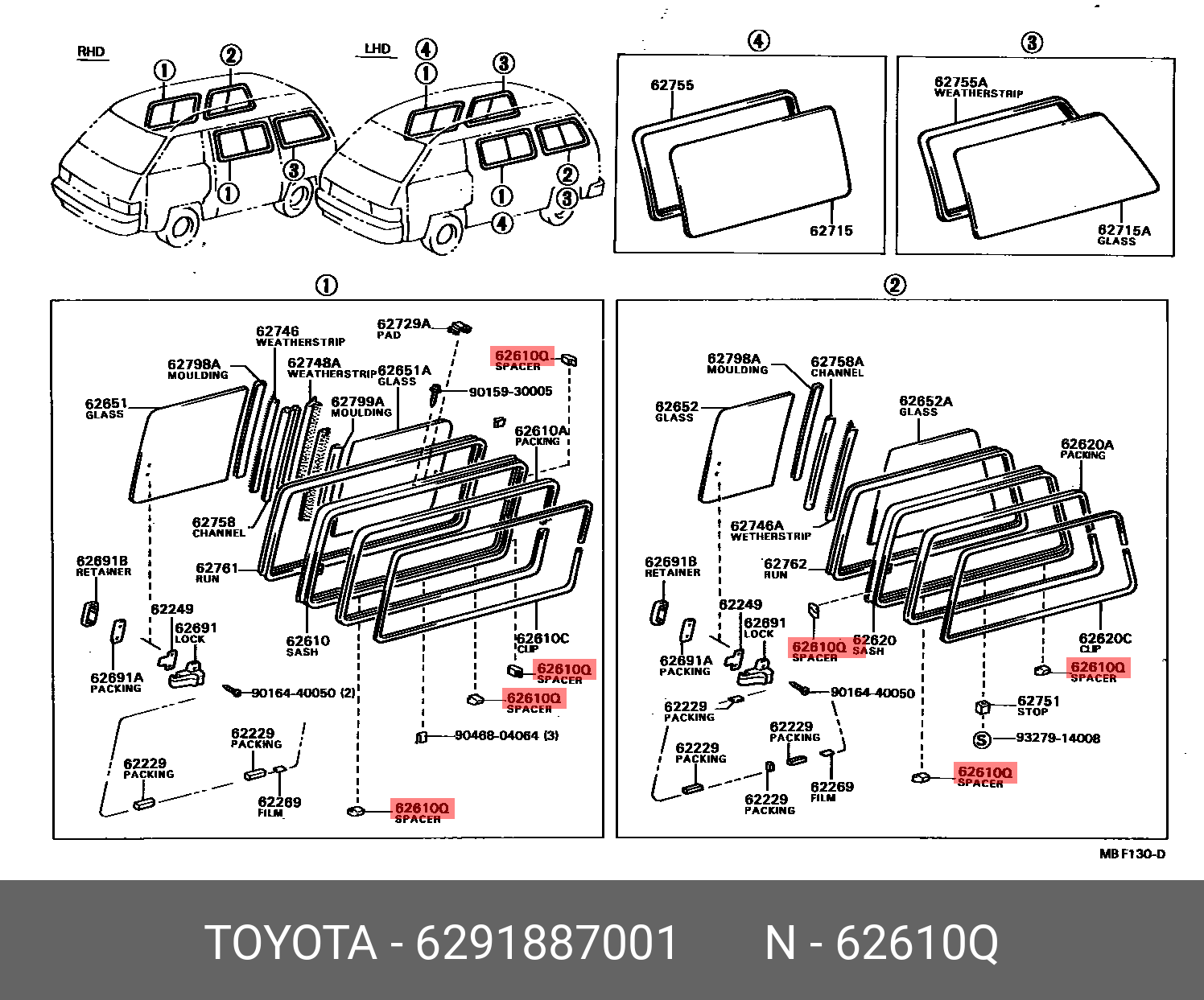 6291887001 TOYOTA 