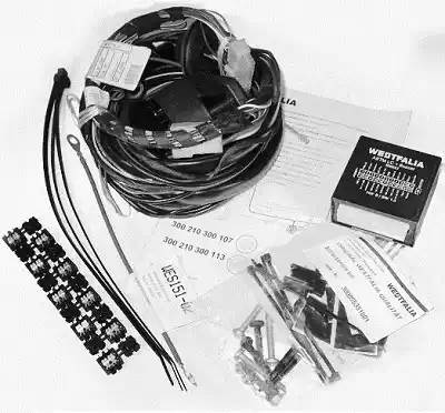 300210300113 WESTFALIA Комплект электрики 13-pin Westfalia универсальный, 300210300113