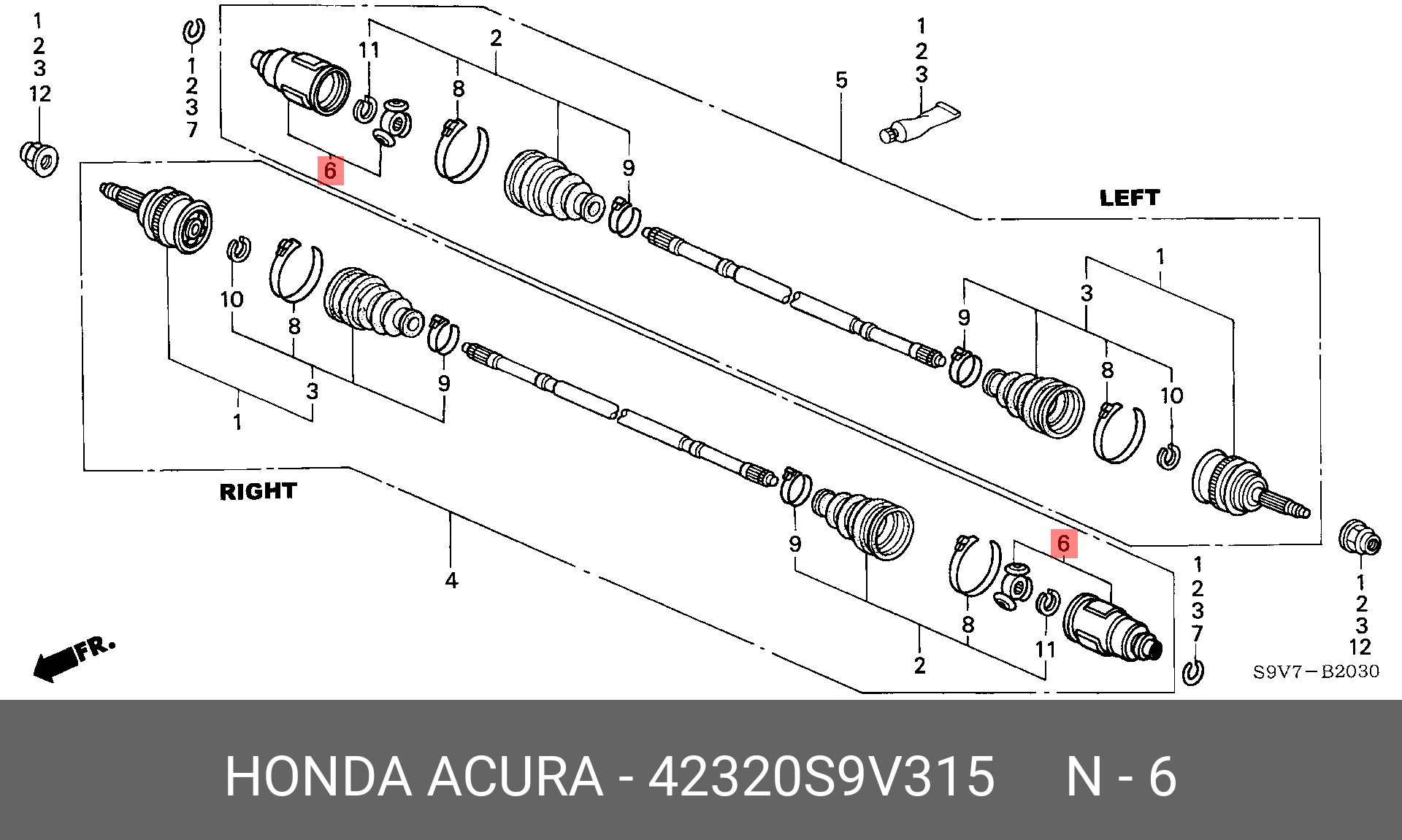 42320S9V315 HONDA -