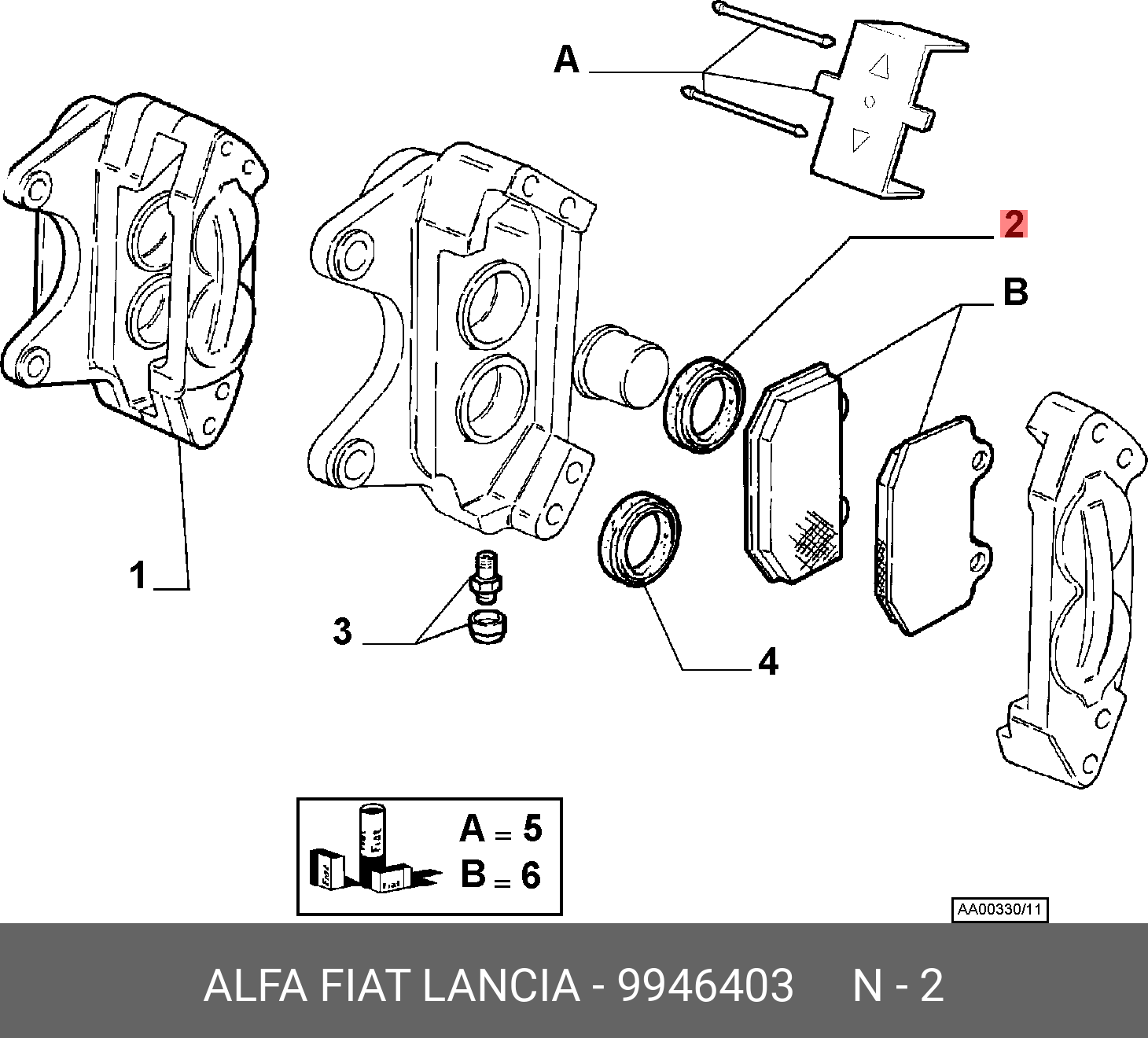 9946403 FIAT/ALFA/LANCIA -