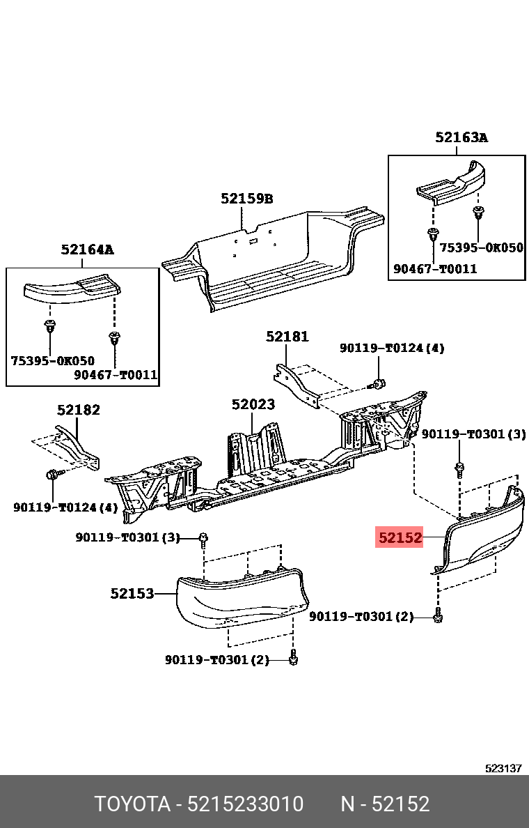 5215233010 TOYOTA 