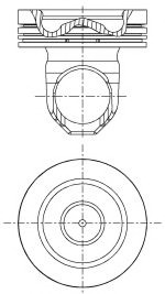 8714360000 NURAL Поршень