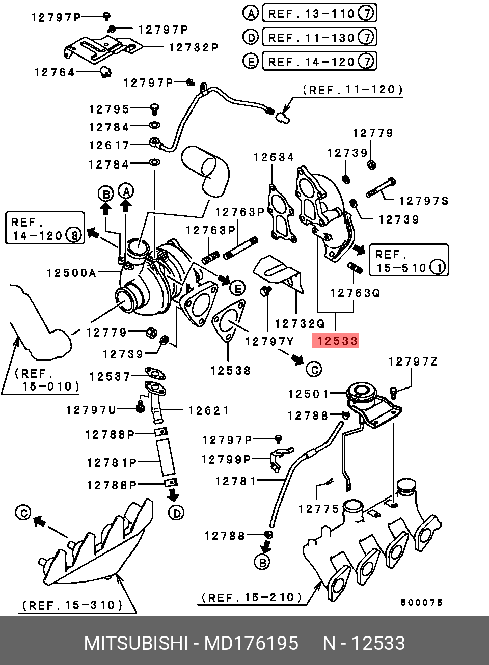 MD176195 MITSUBISHI 