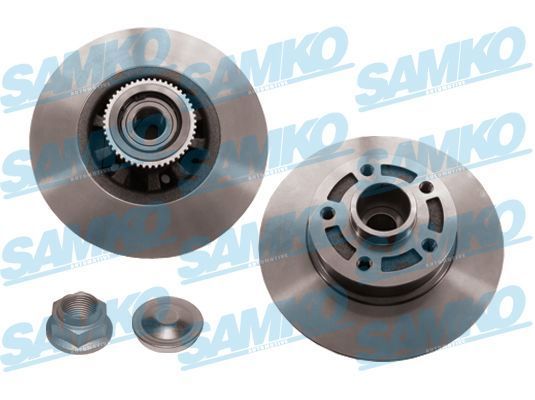 R1072PRCA SAMKO Диск тормозной
