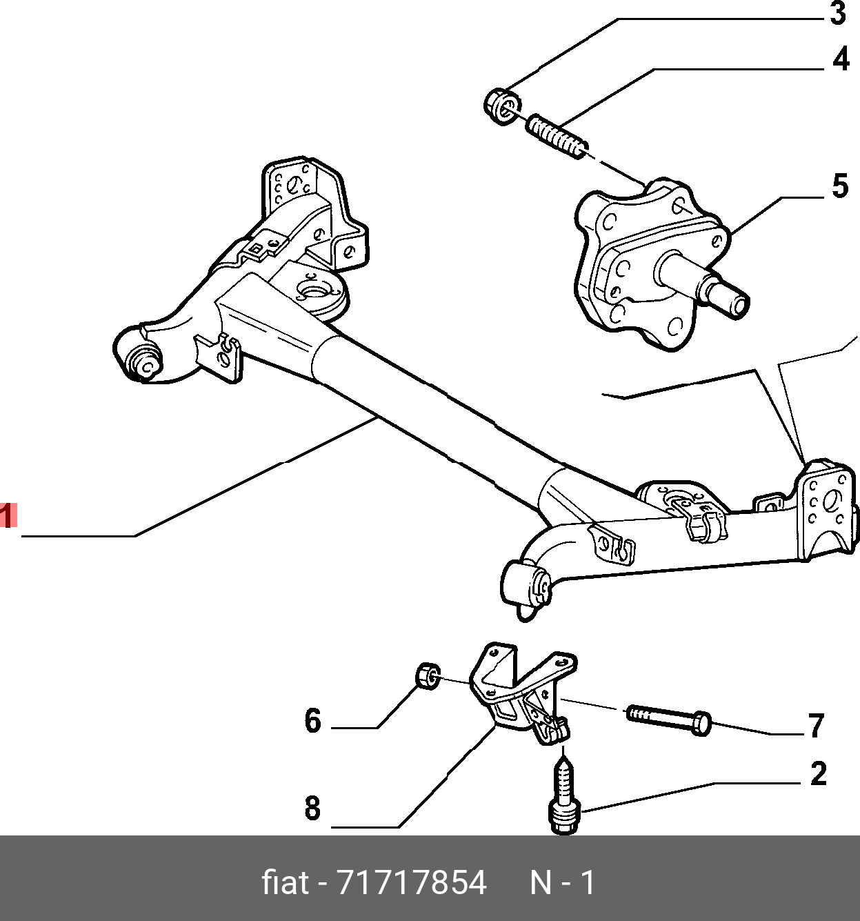 71717854 FIAT/ALFA/LANCIA РАМА