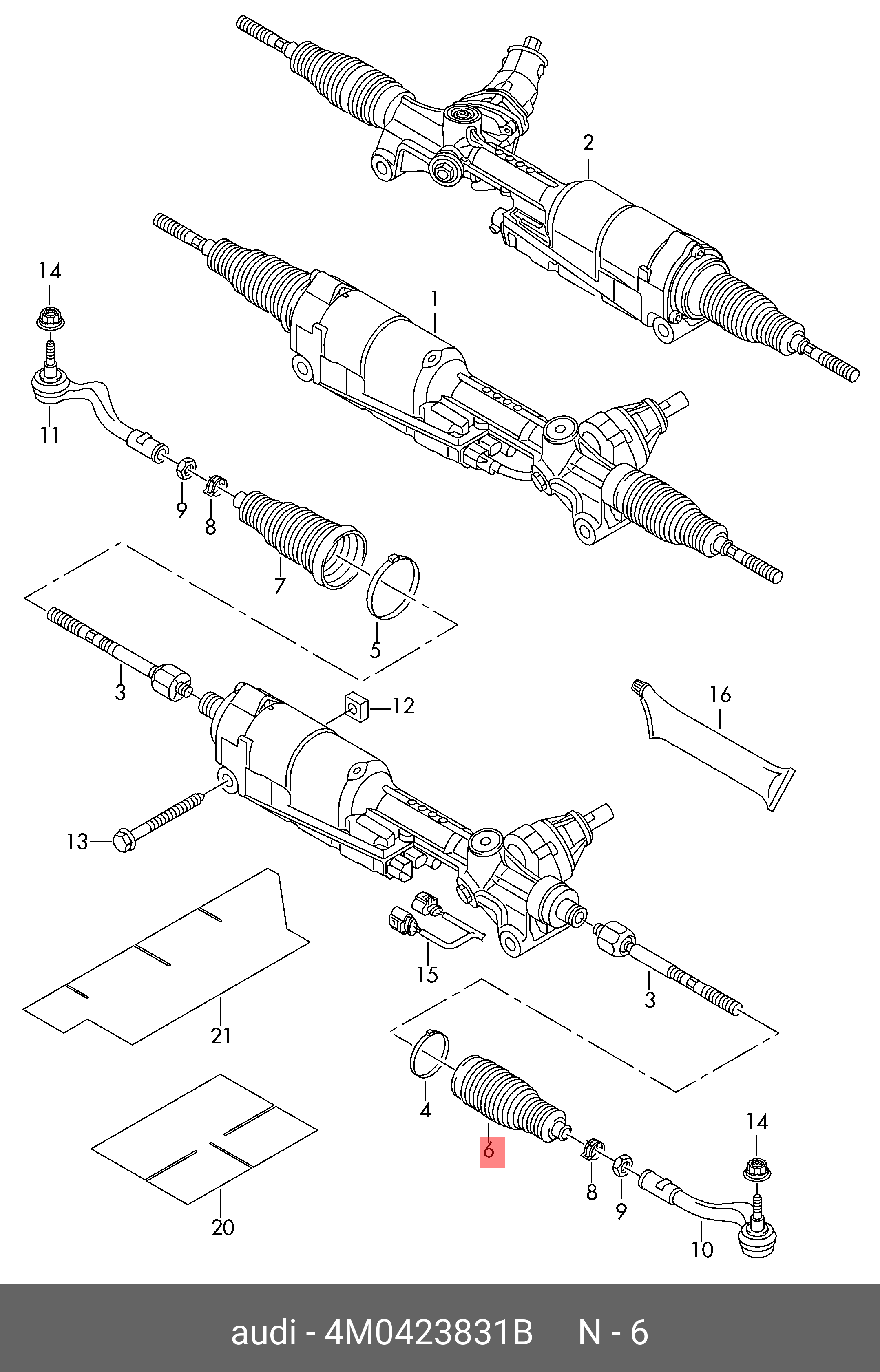 4M0423831B VAG Манжета