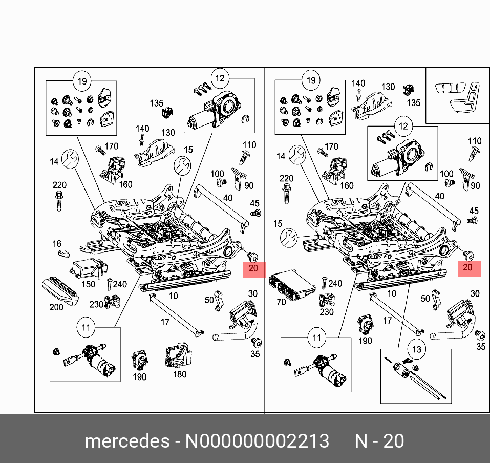 N000000002213 MERCEDES-BENZ БОЛТ М10