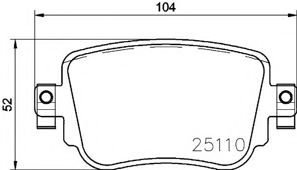 P85140 BREMBO Тормозные колодки