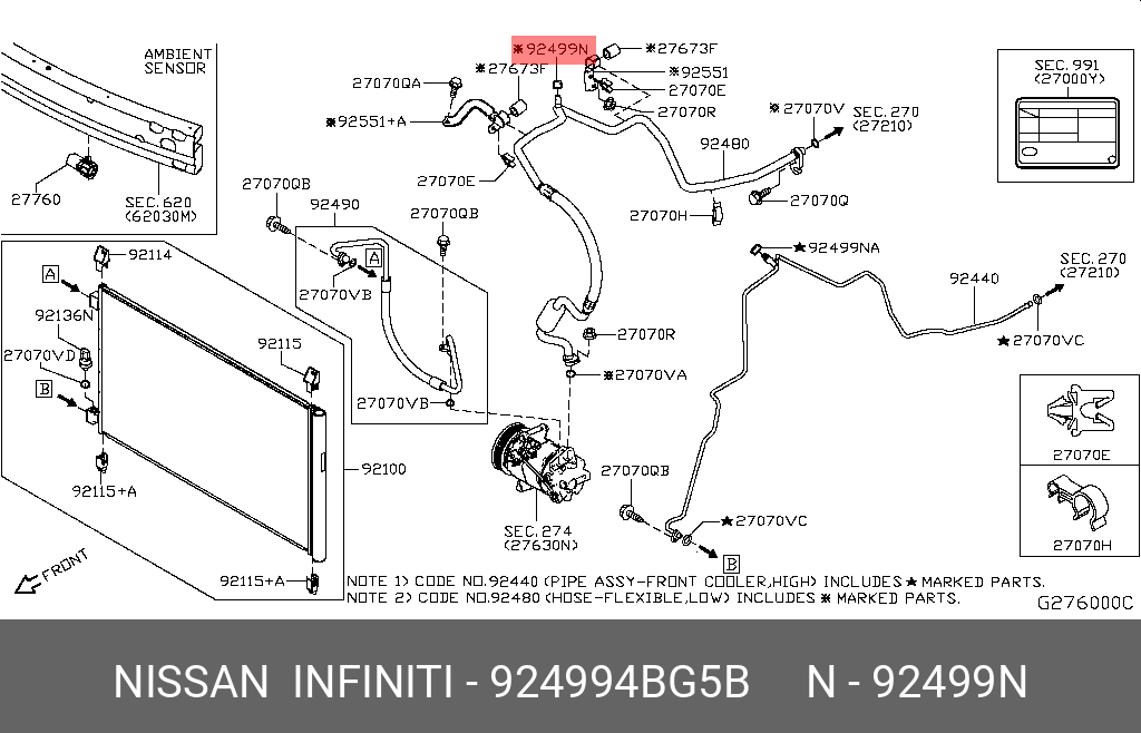 924994BG5B NISSAN CAP-CHARGE VALVE
