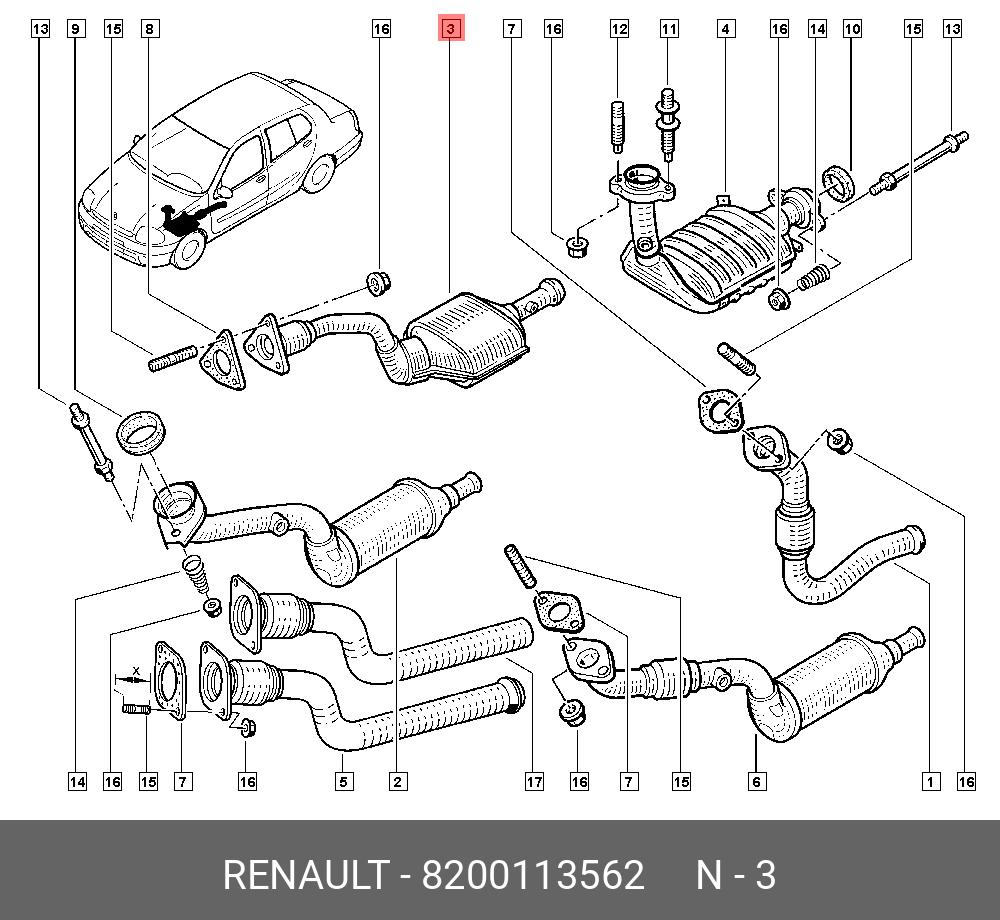 8200113562 RENAULT 