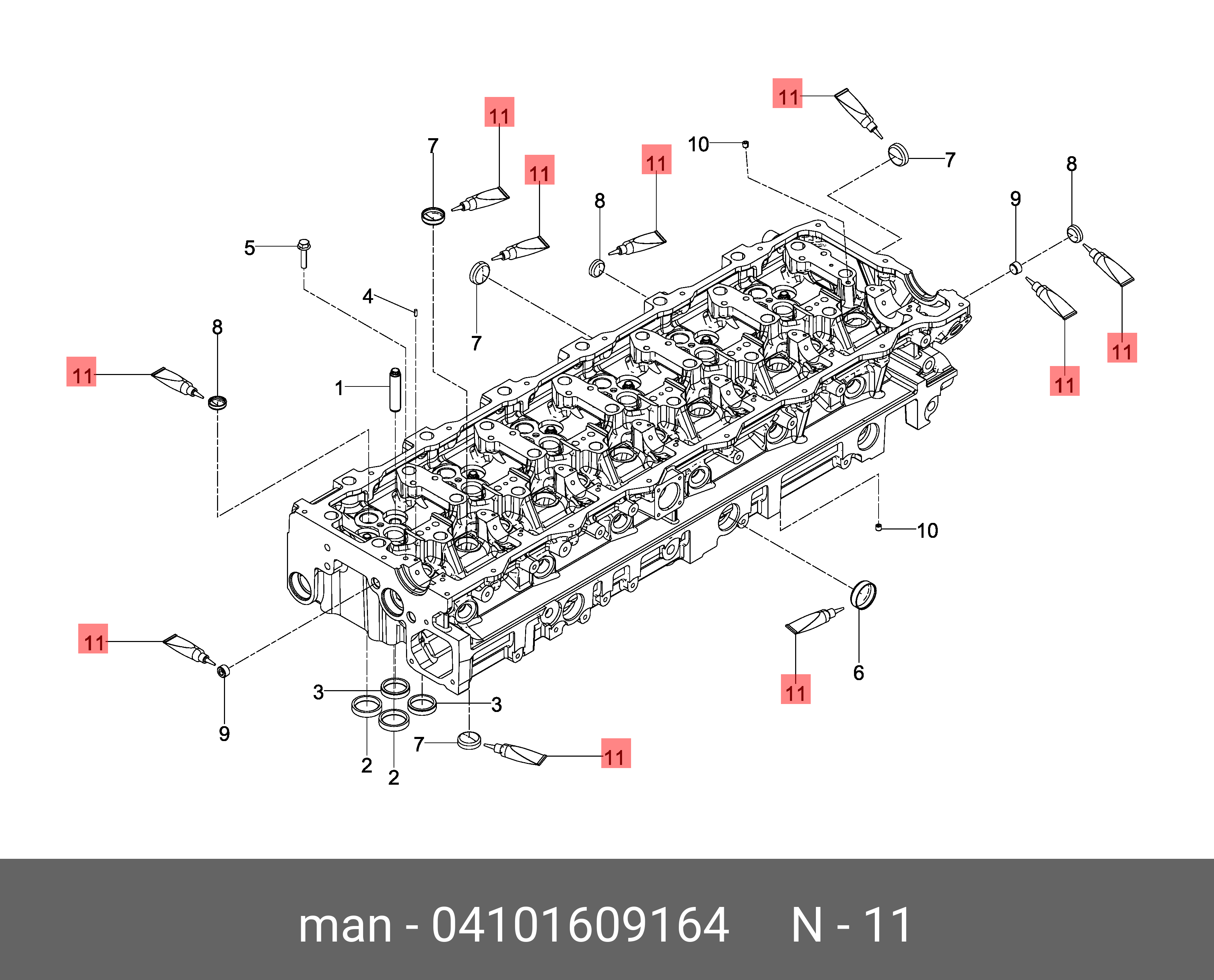 04101609164 MAN Клей 50 ML 04.10160-9164