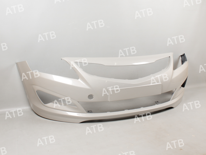 1AHS101AFM2B ATB бампер Hyundai Solaris 1 2014-2017 рестайлинг передний 