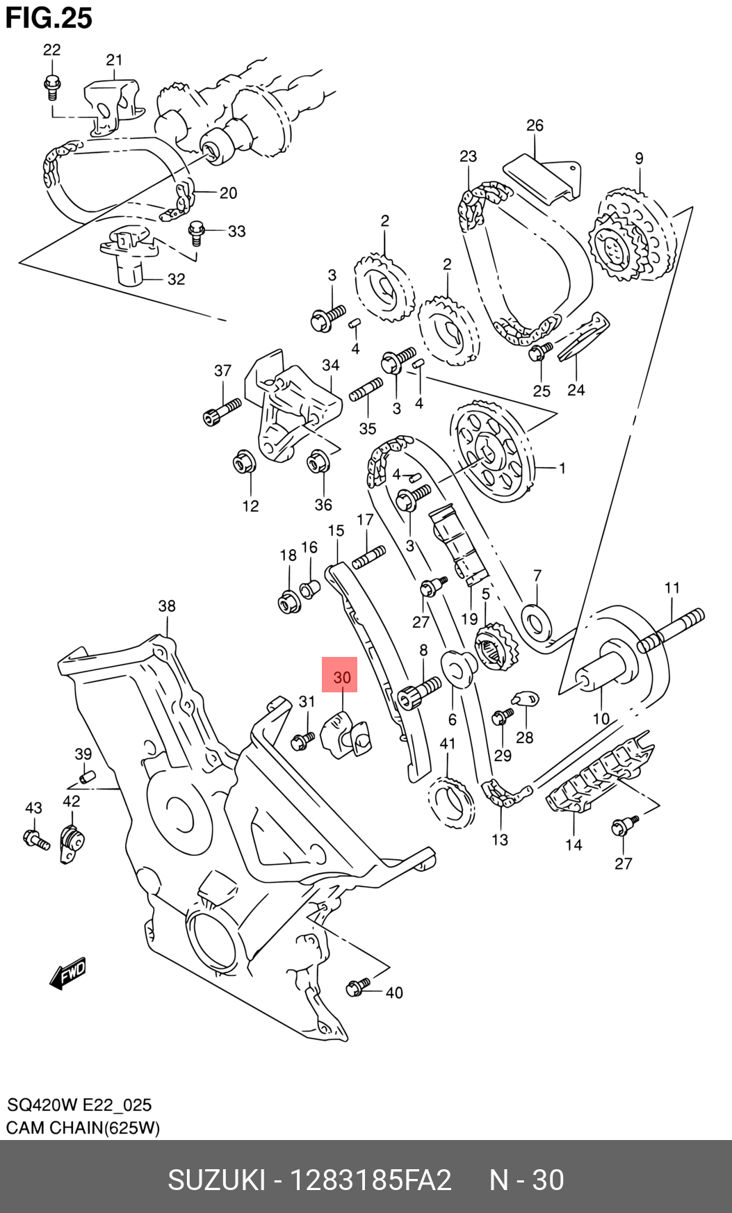 1283185FA2 SUZUKI 