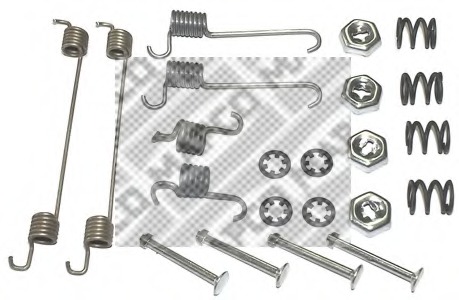 9153 MAPCO Комплектующие, тормозная колодка