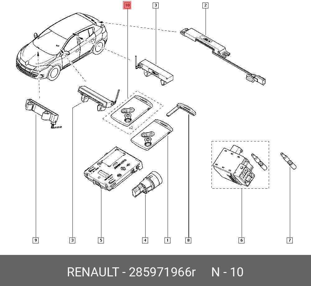 285971966R RENAULT Деталь