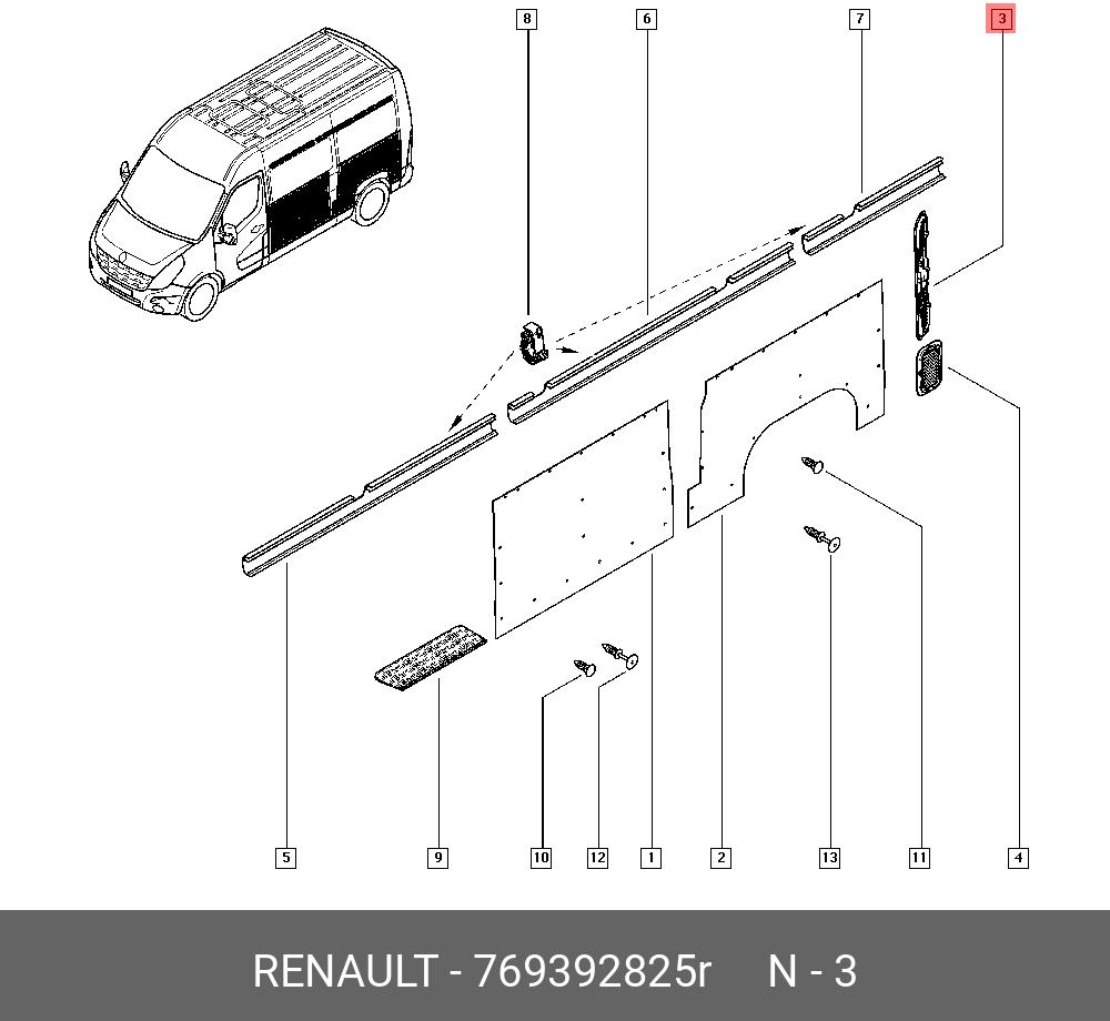769392825R RENAULT 